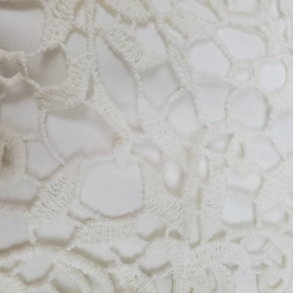 Rebecca Taylor white crochet mini skirt - Picture 10 of 10